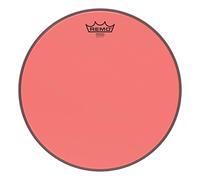 Remo peau de batterie Colortone Emperor Clear Rouge - 10" - BE-0310-CT-RD