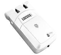 Remock PRO Verrou invisible en blanc avec double moteur et 4 télécommandes. Anti-vol.