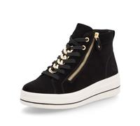 Remonte Dorndorf Baskets montantes cuir Goatsuede noir Taille 40