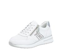 REMONTE Baskets basses argent / blanc, Taille 44