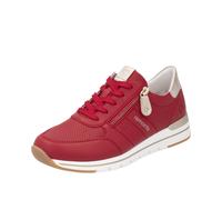 Remonte Baskets Basses R6705 pour Femme, Rouge, 42 EU, Rouge, 42 EU