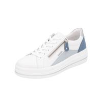 REMONTE Baskets basses bleu fumé / pétrole / blanc, Taille 37