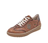 REMONTE Baskets basses cognac / gris, Taille 43