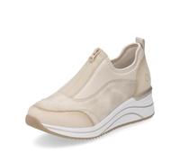 Remonte Baskets basses D0T08 pour femme, semelle lâche, Beige Combi 61, 42 EU Large