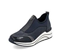Remonte Baskets basses D0T08 pour femme, semelle lâche, Bleu Combi 14., 44 EU Weit