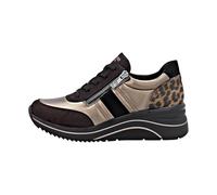 Remonte Baskets Basses D0T09 pour Femme, métallisées, 41 EU, métal, 41 EU