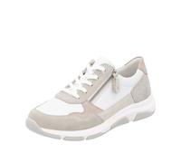 REMONTE Baskets basses 'D1S03' beige chiné / rosé / blanc / blanc cassé, Taille 38