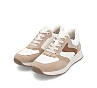 Remonte Baskets Basses D2G07 pour Femme, Beige, 37 UE, Beige, 37 EU