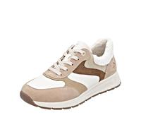 Remonte Baskets Basses D2G07 pour Femme, Beige, 41 EU, Beige, 41 EU