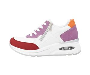 Remonte Baskets Basses D2H00 pour Femme, Blanc 82, 43 UE, Blanc 82, 43 EU