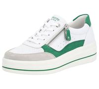 REMONTE Baskets basses gris / vert / blanc, Taille 36