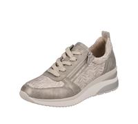 REMONTE Baskets basses mastic / beige foncé / or, Taille 41