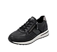 REMONTE Baskets basses noir / argent, Taille 39