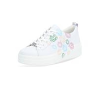 REMONTE Baskets basses nude / bleu clair / vert foncé / blanc, Taille 39