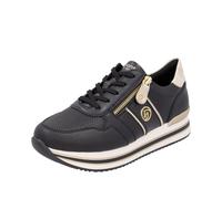 REMONTE Baskets basses or / noir / blanc naturel, Taille 41