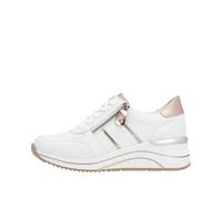 Remonte - Baskets Blanches à Talon Compensé - Femme - Chaussures - Blanc - Taille: 36 EU