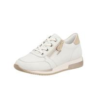 Remonte Baskets D0h11 pour Femme, Blanc cassé Tan 81, 38 EU