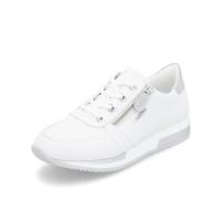 Remonte Baskets D0h11 pour Femme, Blanc Ice 80, 40 EU