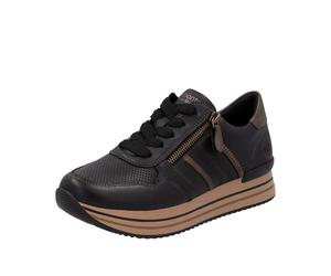Remonte Baskets D1318 pour Femme, Noir, 42 EU