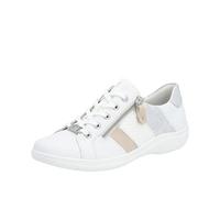Remonte Baskets D1e00 pour Femme, Blanc Rose White Ice 81, 41 EU