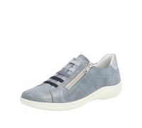 Remonte Baskets D1e02 pour Femme, Blu Silver Blu 14, 41 EU