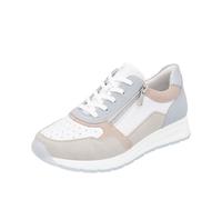 Remonte Baskets Femme en Doux Simili-Cuir En Tons Pastel Antidérapant D2G00