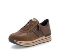 Remonte Baskets Femme Halbschuhe Chaussures Schnürschuhe Cuir Marron D1318
