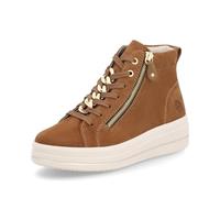 Remonte Baskets montantes D1C70 pour femme, semelle lâche, Marron 22., 37 EU