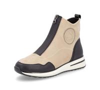 Remonte Baskets montantes D1G70 pour femme, semelle lâche, Beige Combi 60, 41 EU