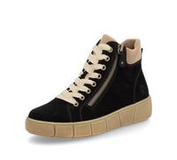 Remonte Baskets montantes D1T70 pour femme, semelle lâche, Noir Combi 03, 37 EU