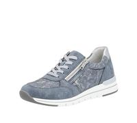 Remonte Baskets R6700 pour Femme, Adria Lightblue Silver Silver 13, 39 EU
