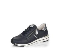 Remonte Baskets R6705 pour Femme, Bleu Combi 14., 45 EU