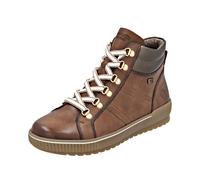 REMONTE Bottes à lacets 'D0781' marron / blanc, Taille 39