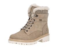 REMONTE Bottes à lacets 'D0B81' beige foncé / blanc, Taille 36