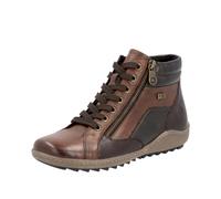 REMONTE Bottes à lacets marron / brun foncé, Taille 42