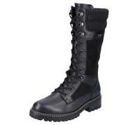 Remonte Dorndorf Bottes mi-longues D0b76 pour femme noir à lacets Taille 37 EU