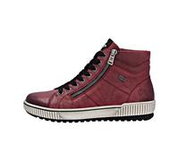 Remonte Bottes à lacets pour femme D0772 - Rouge - Taille 44 EU, rouge, 44 EU