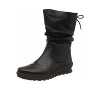 Remonte - Bottes à Talon Compensé en Peau de Mouton - Femme - Chaussures - Noir - Taille: 38 EU