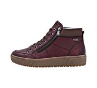 Remonte Bottes Baskets MID Femmes Cheville Haute Chaussures à Lacets de Loisir