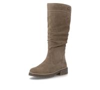 Remonte Bottes Femme Daim D3W71-25 Marron Taille 39 | wasserabweisend, Weite H, Reißverschluss, Blockabsatz, Samtvelourfutter