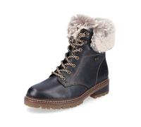 REMONTE Bottines à lacets beige chiné / noir, Taille 37