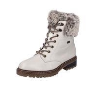 REMONTE Bottines à lacets beige / marron / blanc, Taille 44