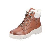 REMONTE Bottines à lacets caramel / blanc cassé, Taille 37