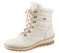 REMONTE Bottines à lacets crème / or, Taille 38