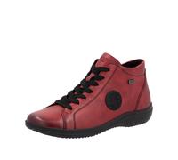 REMONTE Bottines à lacets 'D1E71' rouge / noir, Taille 39