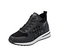 REMONTE Bottines à lacets noir / argent / blanc, Taille 44