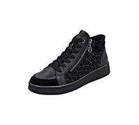 Remonte Femme D2e70 Baskets Hautes, Noir, 38 EU