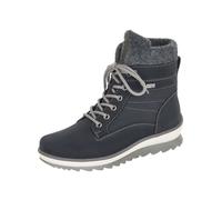 REMONTE Bottines à lacets 'R8477' bleu nuit / gris chiné, Taille 36