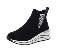 Remonte Femme D0t75 Bottine Chelsea, Noir, 39 EU