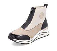 Remonte Bottines D0t78 pour femme, Beige Combi 60, 43 EU Weit